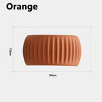 Lampe Murale Citrouille Led Nordique Orange / Blanc Chaud (2700-3500K) Applique Murale Chambre