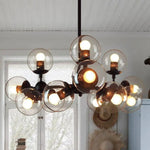 Lampe Suspendue Boule De Verre Luminaire Chambre