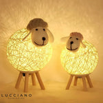Lampe veilleuse en forme de mouton féerique