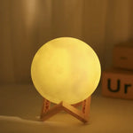 Lampe veilleuse lune à led