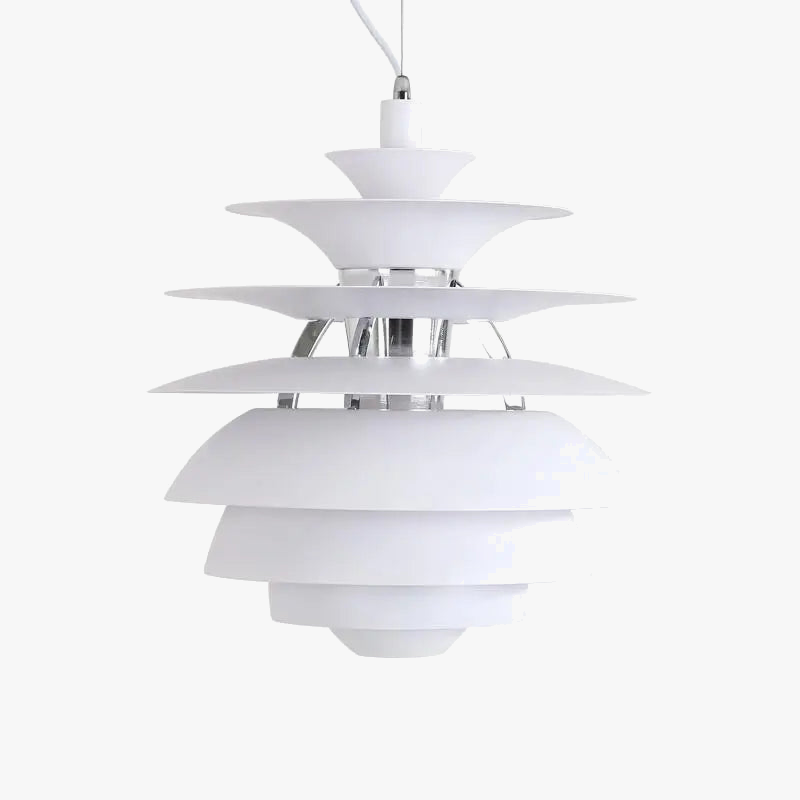 Lampadario in alluminio postmoderno mano di designer nordico