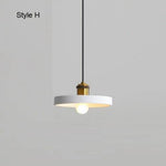 Luminaire Led Suspendu Métal Minimaliste H Doré