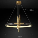Lustre Circulaire Moderne Yoshi Chinois Luminaire Chambre