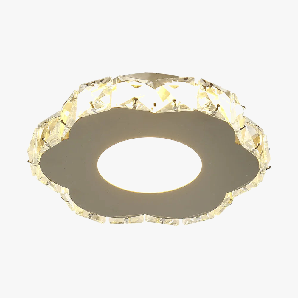 Lampadario LED cristallo contemporaneo elegante