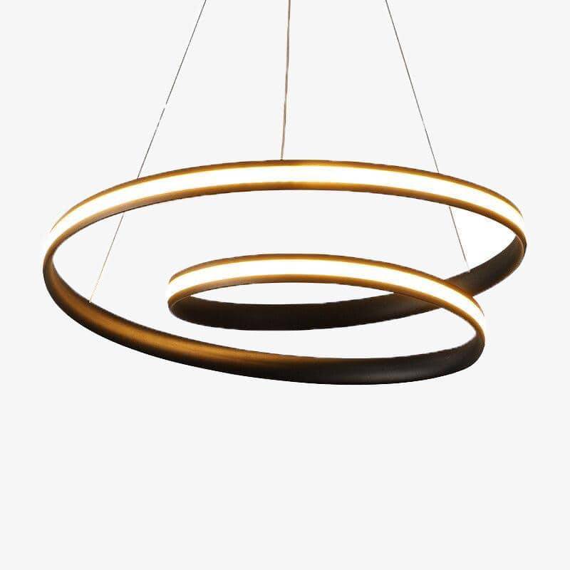 Lampadario LED moderno ed elegante.