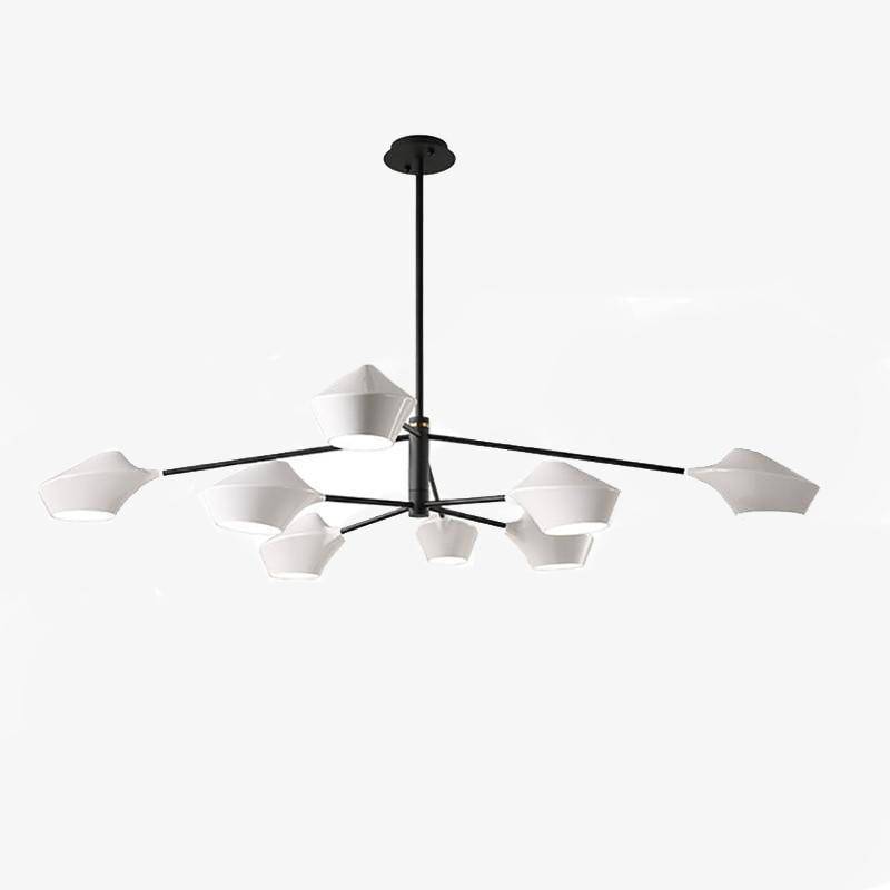 Lampadario moderno in cristallo elegante