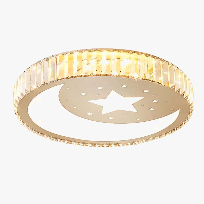 lampadario in cristallo di lusso per decorazione d'interni elegante
