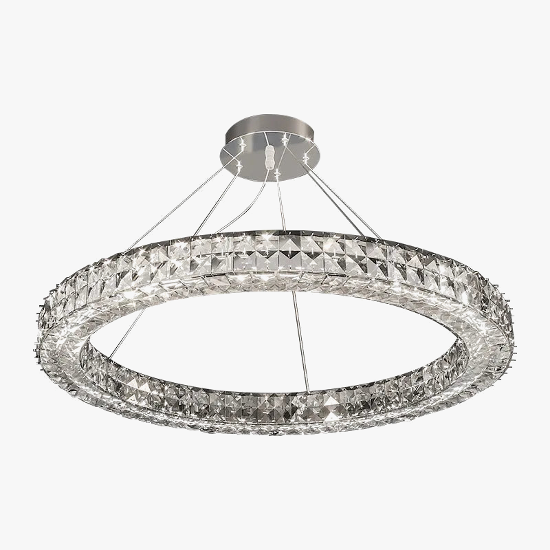 lampadario in cristallo design semplice decorativo di lusso nuova collezione