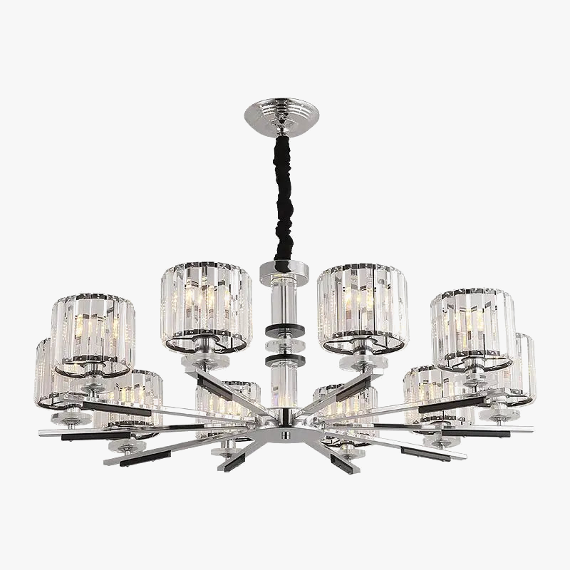 Lampadario cristallo nordico chic elegante