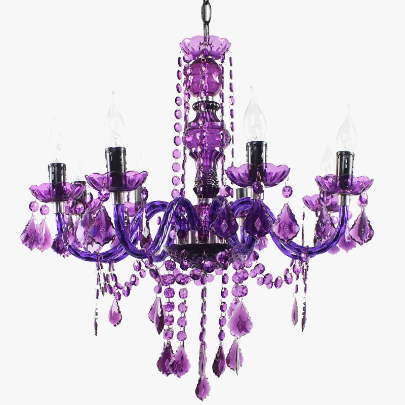 lampadario in ferro con fiori colorati per bambini