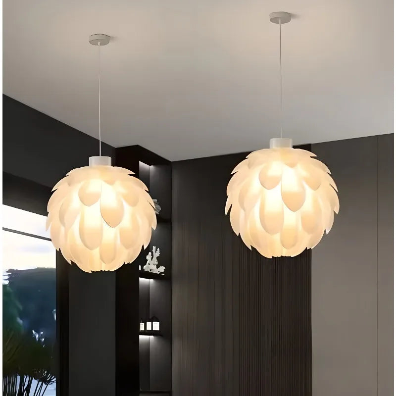 Lampadario in PVC design pigna