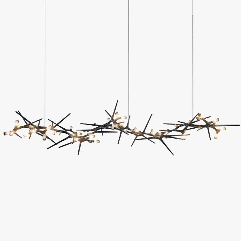 lampadario LED di lusso postmoderno per ristorante e villa