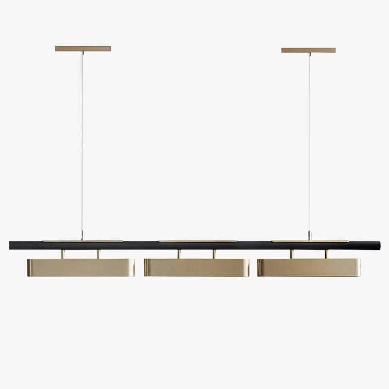 Lampada a sospensione contemporanea nera elegante