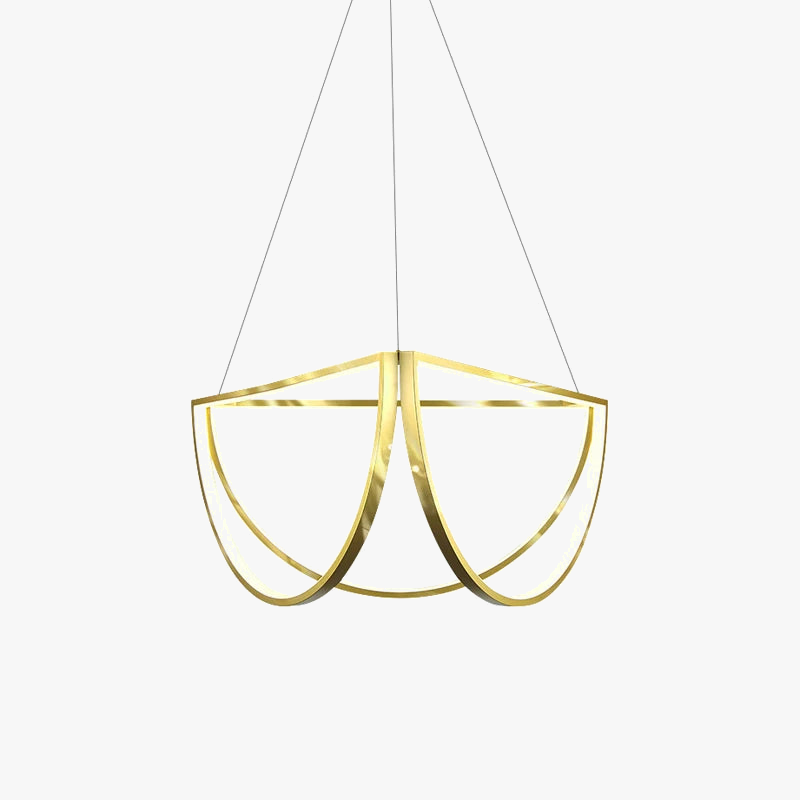 lampadario LED minimalista a intensità variabile di tendenza per illuminazione interna