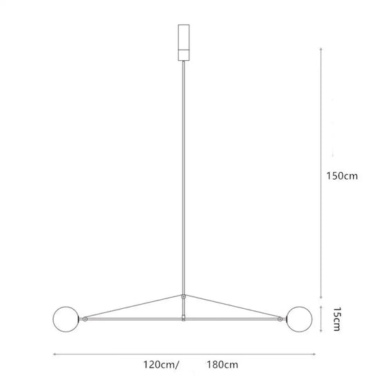 Lustre Led Minimaliste Noir Karry Luminaire Chambre