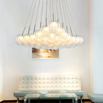 Lustre Led Moderne Bulles Suspendues Luminaire Chambre
