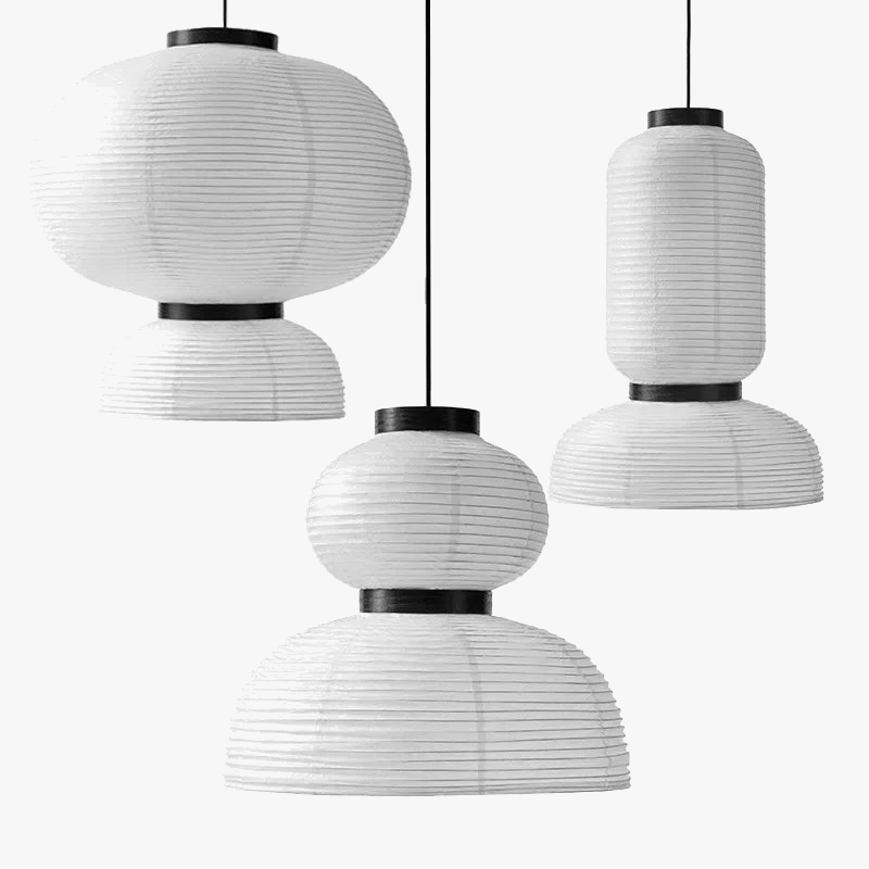 lampadario led wabi sabi nordico minimalista per decorazione interna