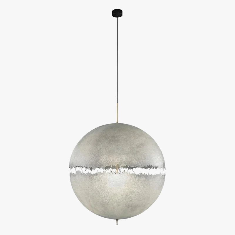 lampadario luna led design italiano postkrisi in fibra di vetro