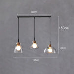 Lustre Moderne Abat-Jour Verre Dante D Luminaire Chambre