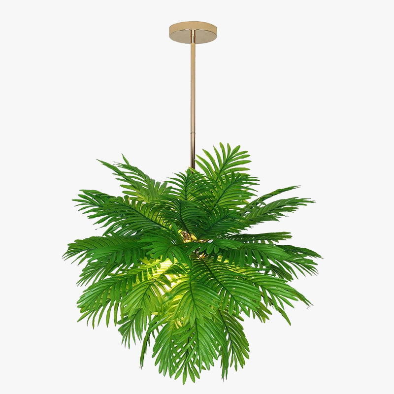 Sospensione artigianale in bronzo moderno