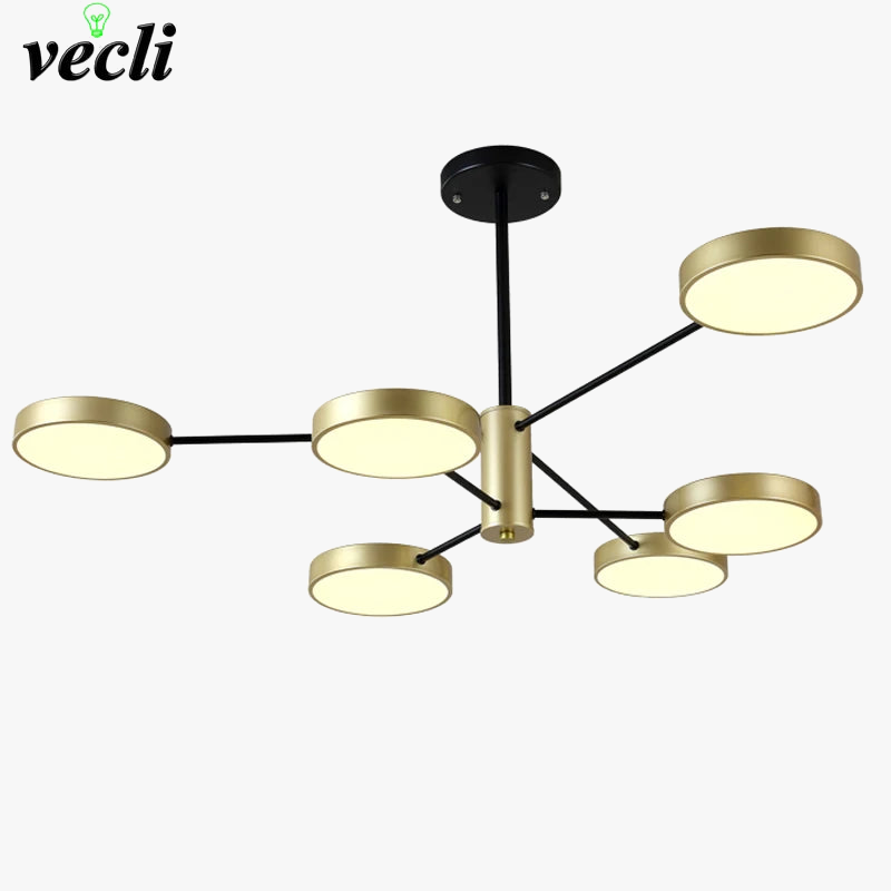 lampadario moderno a led illuminazione nordica creativa per interni