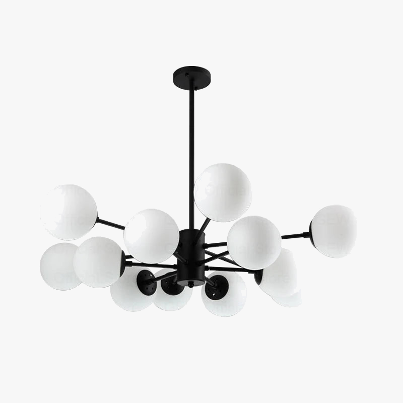 lampadario moderno fagiolo magico in vetro per decorazione casa