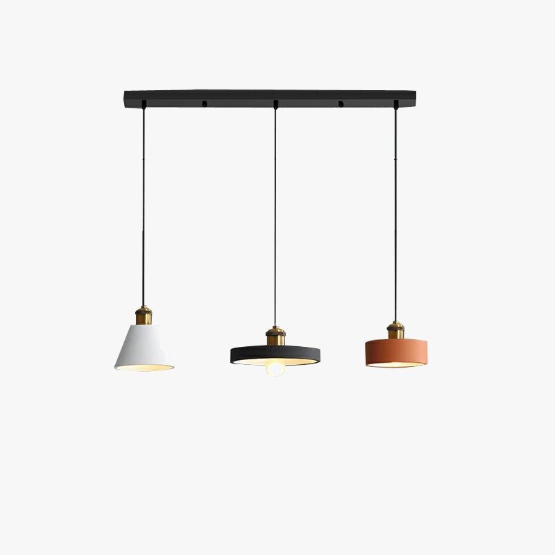 lampadario moderno minimalista stile industriale per decorazione interna