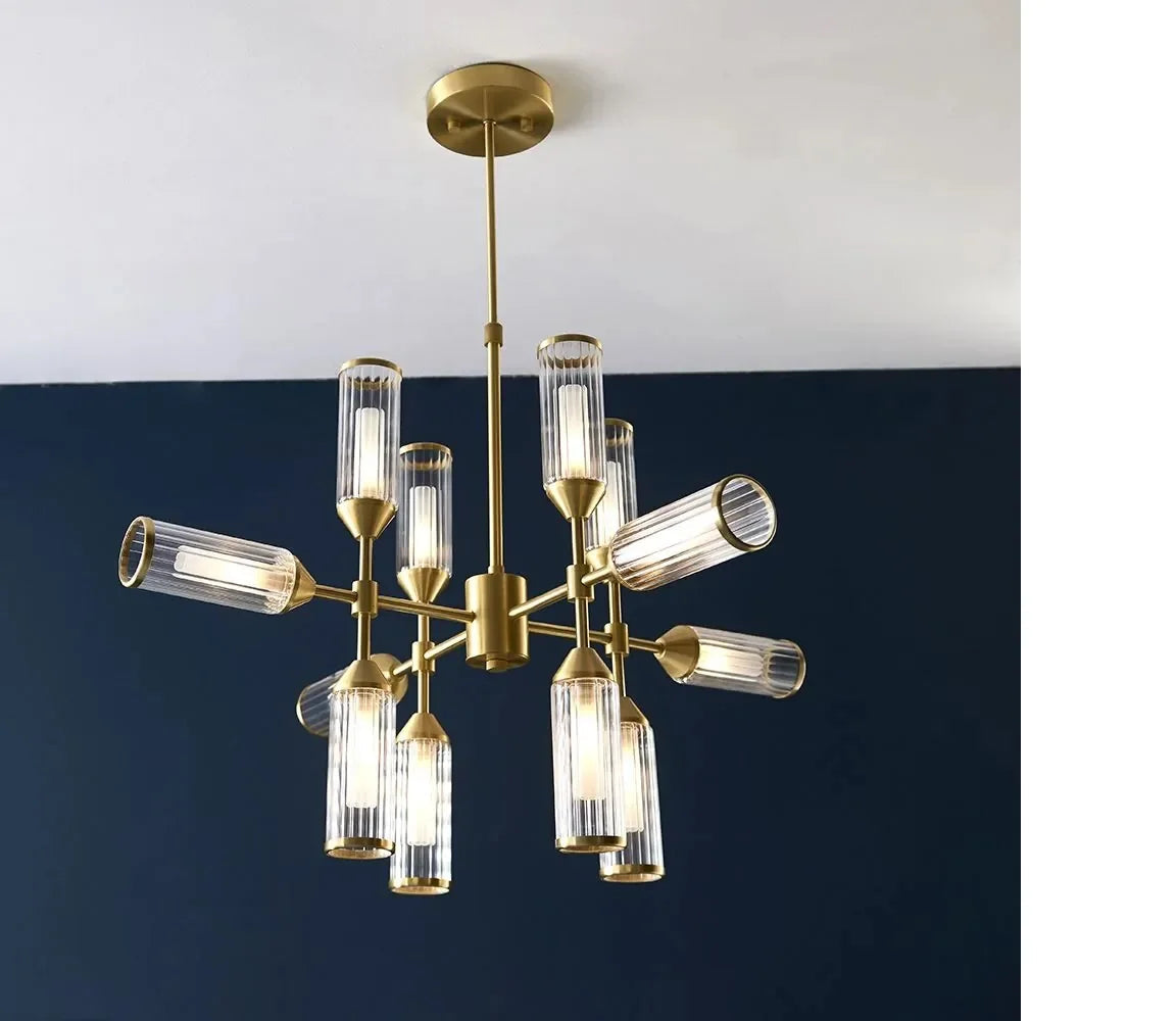 lampadario moderno multi-braccio design di lusso per un'atmosfera raffinata