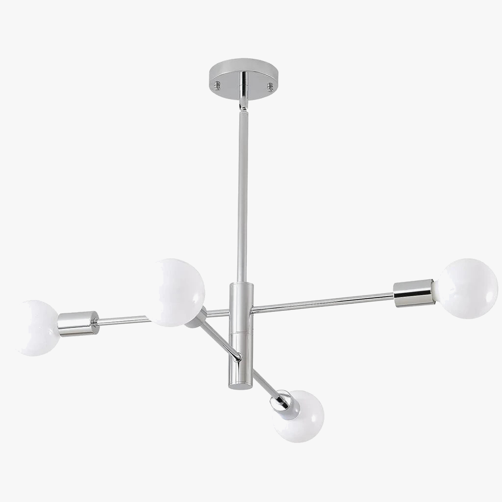 Lampadario sospeso design architettonico.