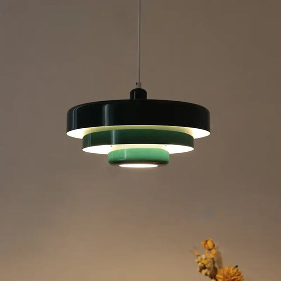 Lustre Multicolore Danois Rétro Vintage