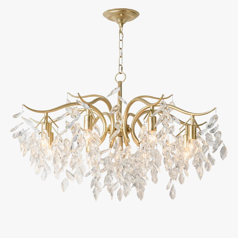 Lampadario in cristallo moderno elegante