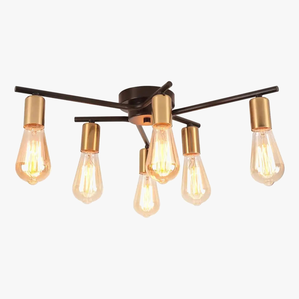 Lampadario a sospensione retrò design contemporaneo