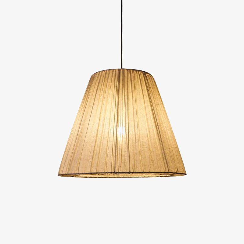 lampadario retrò in tessuto d'arte forma di botte per decorazione interna