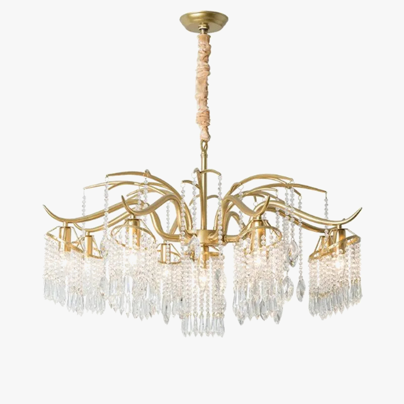 Lampadario Barocco Sospeso Prezioso