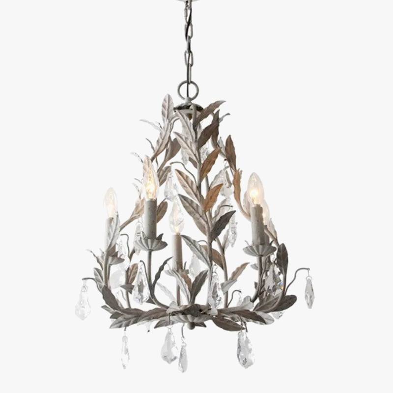 Lampadario metallo vintage elegante luminoso
