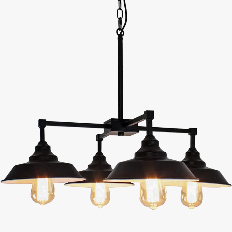 Lampadario vintage industriale chic