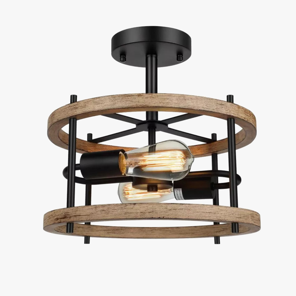 Lampadario vintage chic artigianale contemporaneo