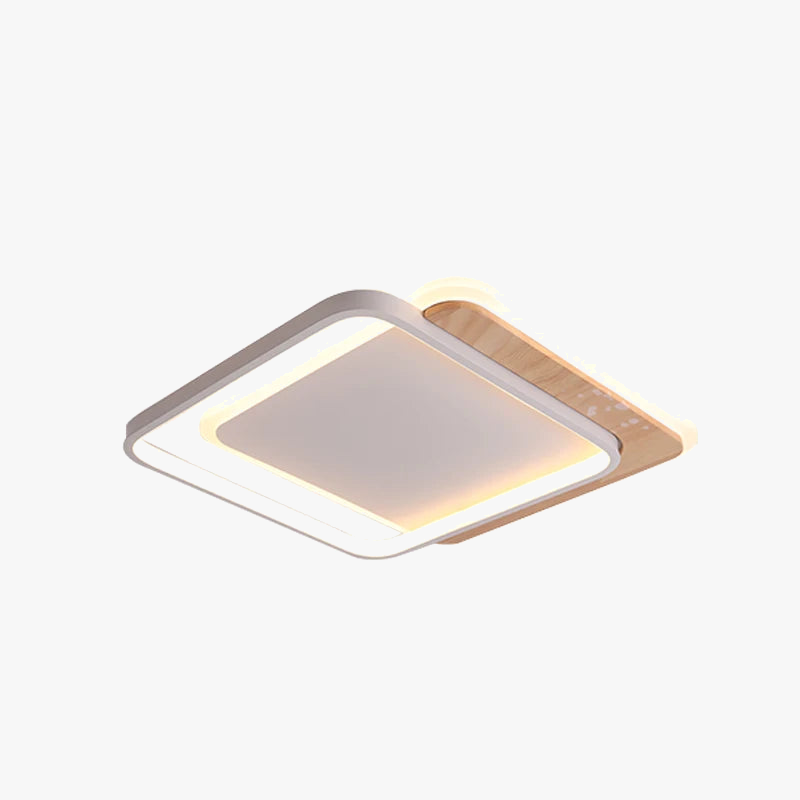 Lampadari LED design in legno massiccio eleganti
