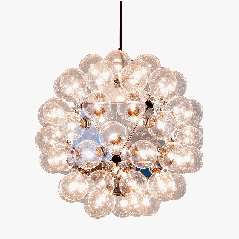 Lampada a sospensione in vetro nordico elegante