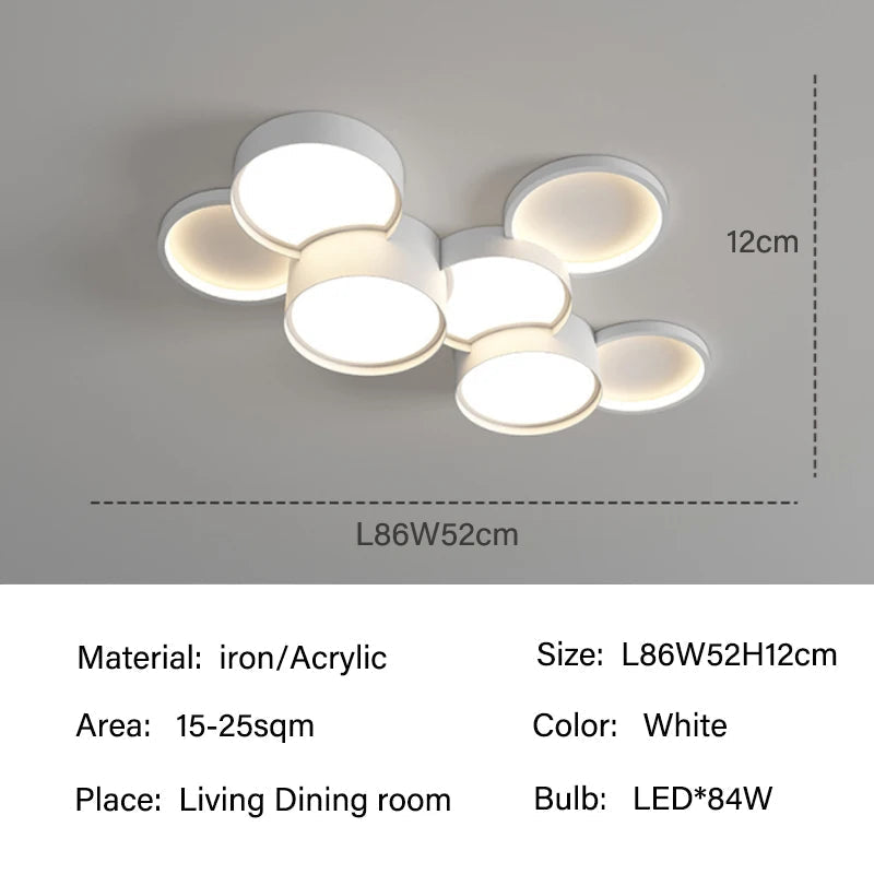 Lampadario da soffitto LED design elegante