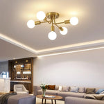 Plafonnier Industriel 5 Ampoules Nido Luminaire Chambre