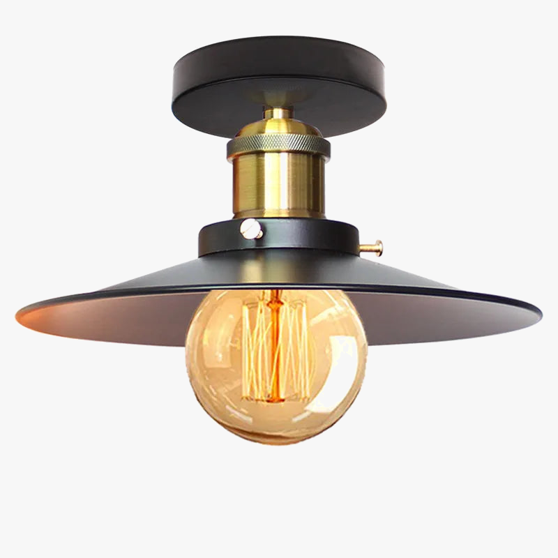 Plafoniera industriale vintage elegante