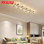 Plafonnier Led Moderne Rond Barres Luminaire Chambre
