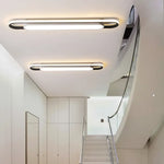 Plafonnier LED rectangulaire linéaire moderne