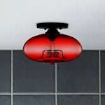 Plafonnier Ovale Industriel