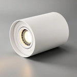 Spot Led Cylindrique En Métal Julius Chaude / Blanc - 5W Luminaire Chambre