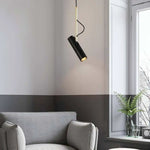 Spot Orientable Doré Avec Tige. Luminaire Chambre
