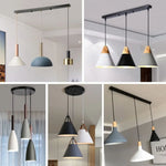 Support Long Multi-Trous (Noir Ou Blanc) Luminaire Chambre