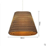 Suspension Carton Multi-Formes J Luminaire Chambre