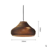 Suspension Carton Multi-Formes L Luminaire Chambre